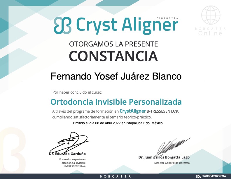 Actualización en Alineadores Cryst Aligner