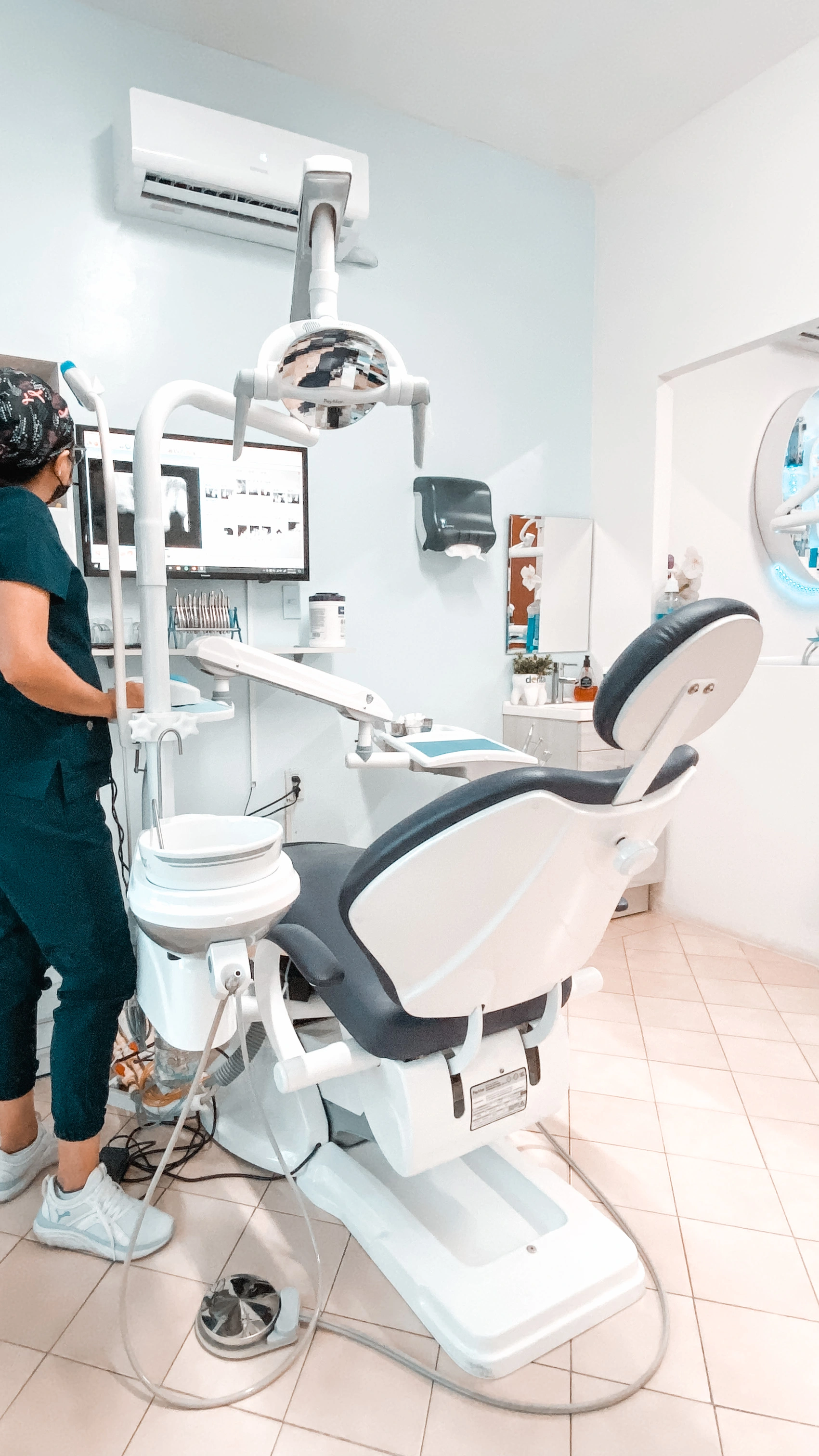 Unidad dental equipada