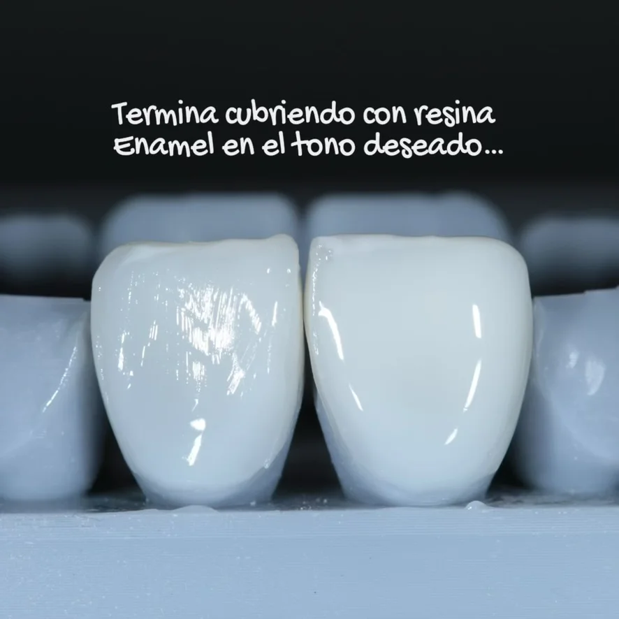 Diseño de sonrisa paso 12